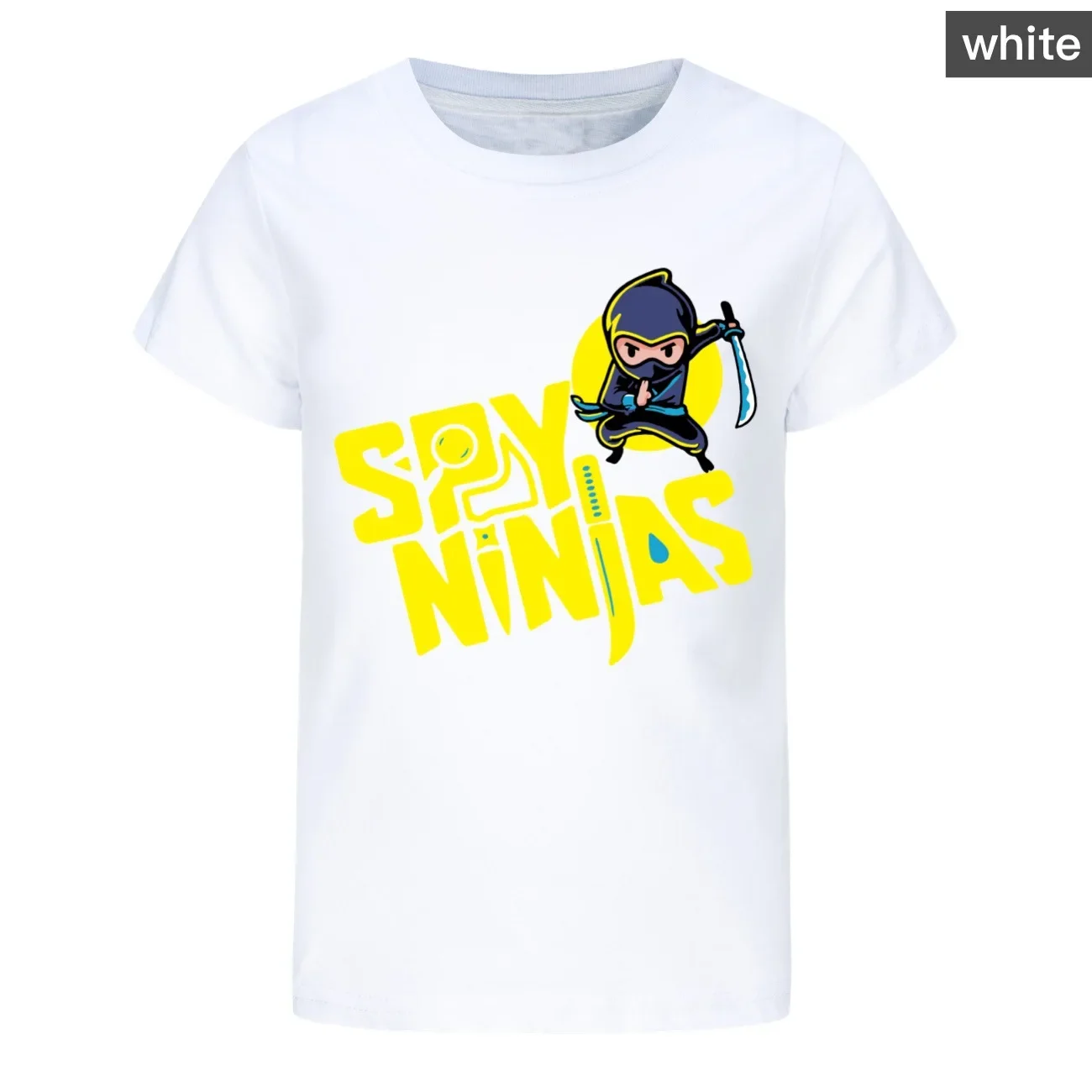 Summer Kids cosplay Top Short Sleeve T-shirt Cotton SPY NINJAS Tshirts Girls Clothes For Boys Tee costumes kawaii shirt  1519