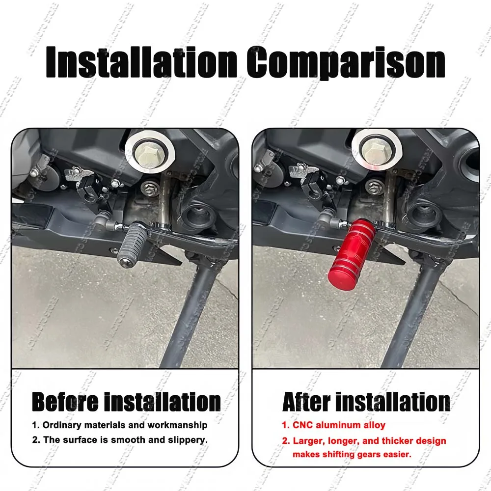 For CFMOTO 450MT 450mt Motorcycle Enlarged And Extended Gear Shift Lever Protective Cover