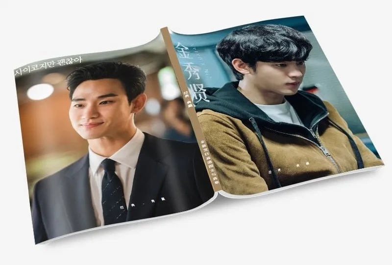 Soo-hyun Kim Photobook Set With Poster Lomo Card Bookmark Picturebook Photo Album Artbook Fans Gift