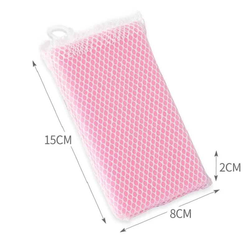 20pcs Sponge Eraser Dishwashing Reusable Clean Rub Pot Rust Focal Stains Kitchen Bathroom Office Cleaning Tools Multifunctional