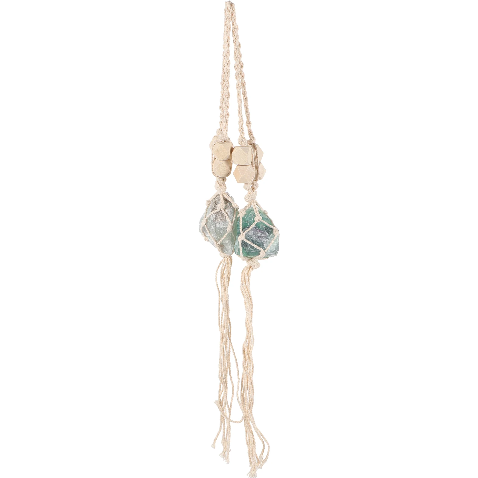 

Hanging Handle Pendant Decoration Natural Rearview Mirror Accessories Car Ornaments