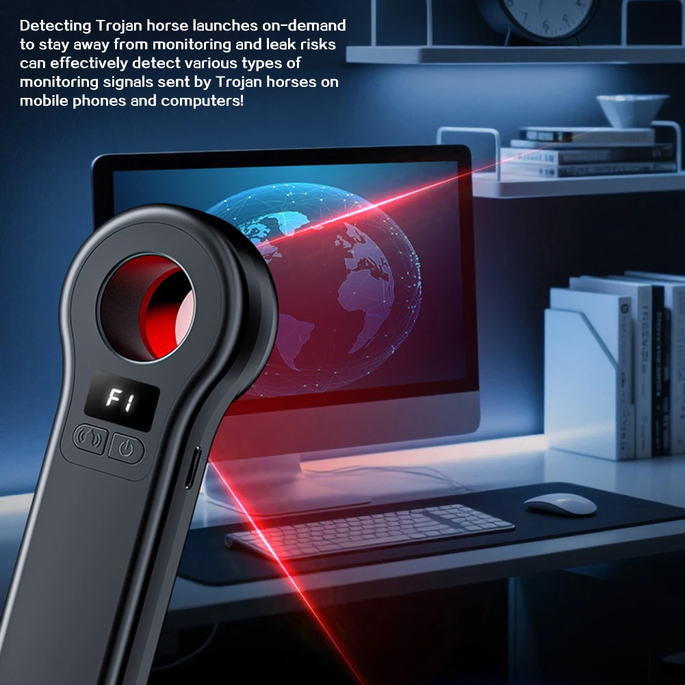 Hiddens Camera Detector For Hotel Room One-click Detection, Instants Privacys Protection. Home