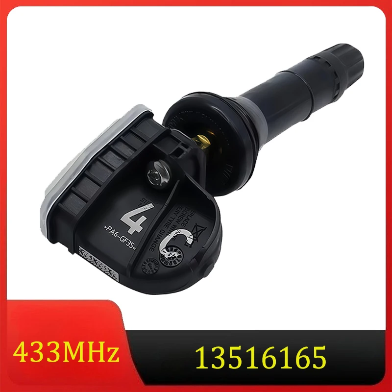 

433MHZ TPMS TIRE SENSOR 4PCS 13598773 For Cadillac CT6 SRX Chevrolet Malibu Opel Bolt Viva Tyre Pressure Monitor System 13516165