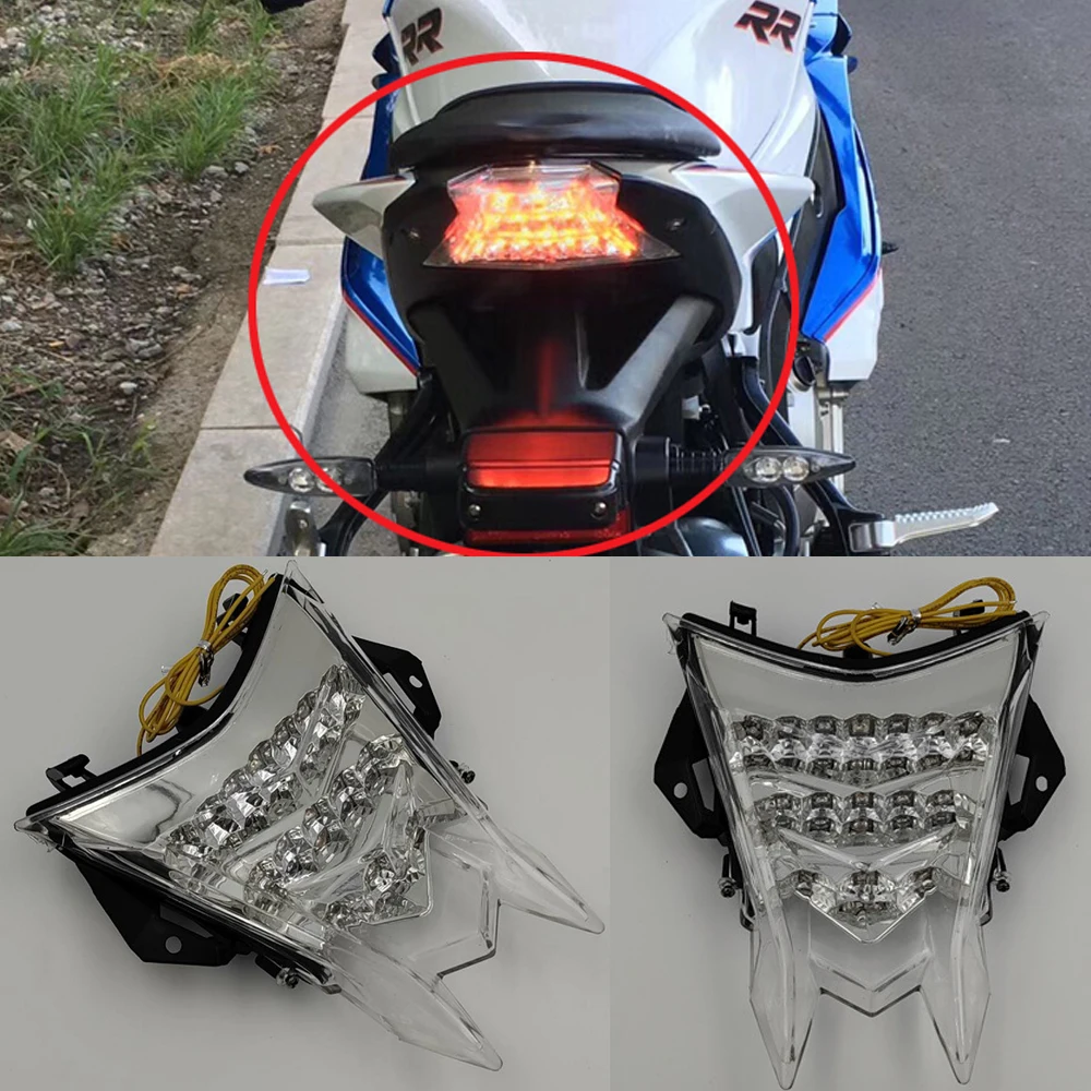 

for BMW S1000RR Tail Light Rear Brake Blinker LED Integrate Turn Signal Taillight S1000R HP4 2010-2019 S1000 RR Accessories Moto