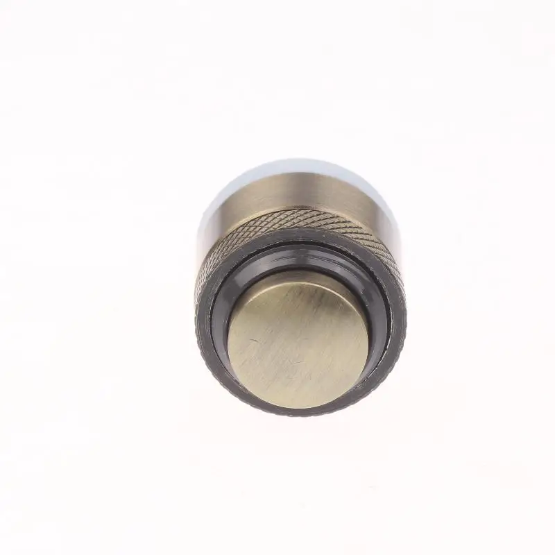 Metal Push Button Switch 1NO 1NC Rustproof Doorbell Ideal for Home Office Entry Control