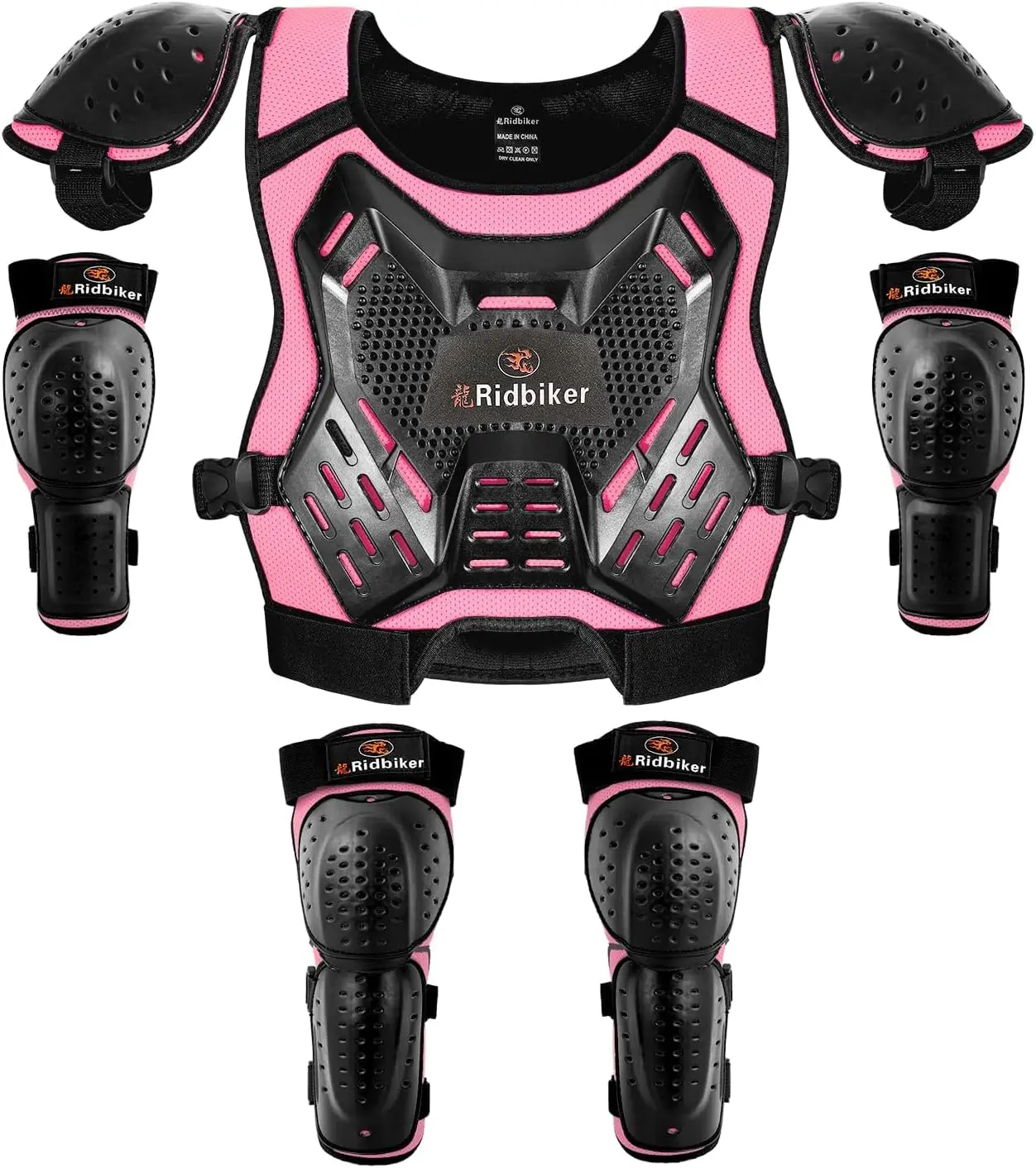 

Детский защитный жилет-костюм для мотокросса с наколенниками и налокотниками для езды на мотоцикле, велосипеде, коньках, лыжах и внедорожных видов спорта