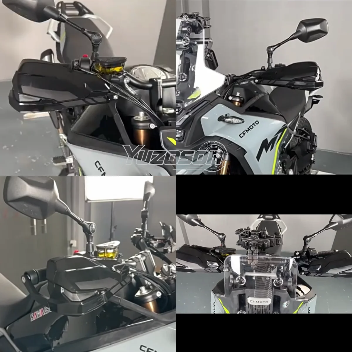 Handlebar Windshield Handguard For CFMOTO 450MT 700MT 2024 2025 MT450 Hand Guard Protector Brake Clutch Lever Protection Shield