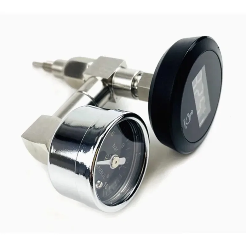 Suitable for E61 Semi-automatic Coffee Machine Brewing Head Pressure Gauge Thermometer Modification Accessories