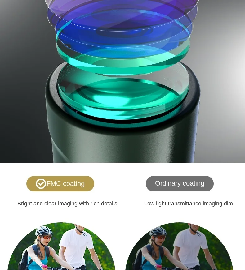 Celestron Outland X 8x42 10X42 Grünes Fernglas Wasserdicht & Beschlagfrei Fernglas für Erwachsene Mehrfach Beschichtete Optik und BaK-4 Prismen – Detail 26