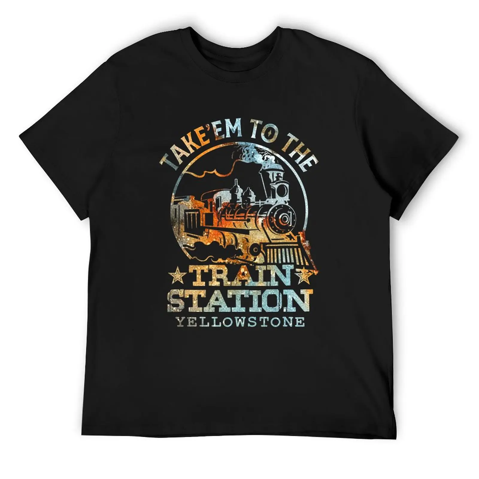 

western coountry yellowstone take em to train station T-Shirt