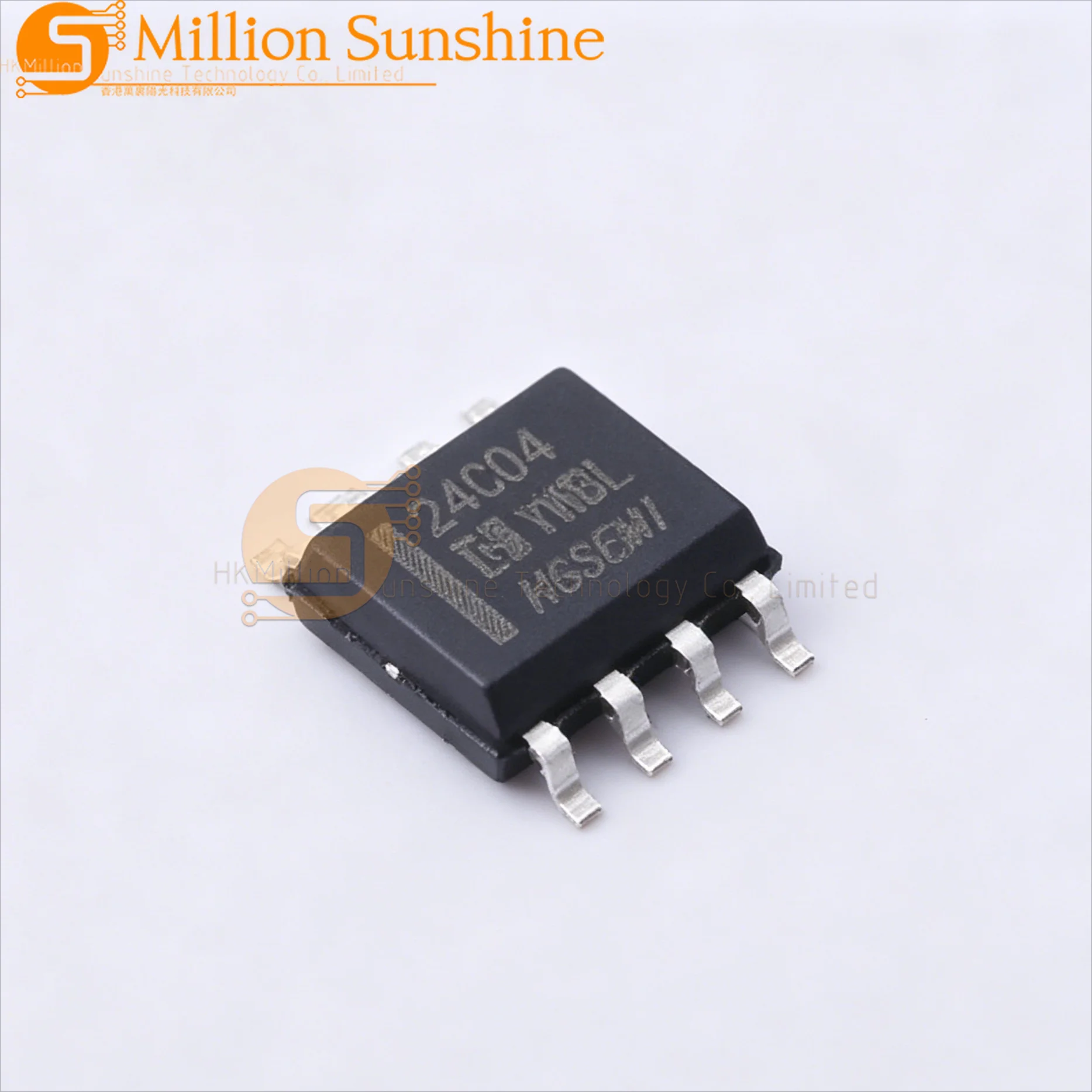 100pcs AT24C04M/TR HG24LC04M/TR HG24C04M/TR AT24C04CM/TR HG24C04CM/TR SOP-8 I2C 4Kbit 1MHz EEPROM Memory Chip New Original