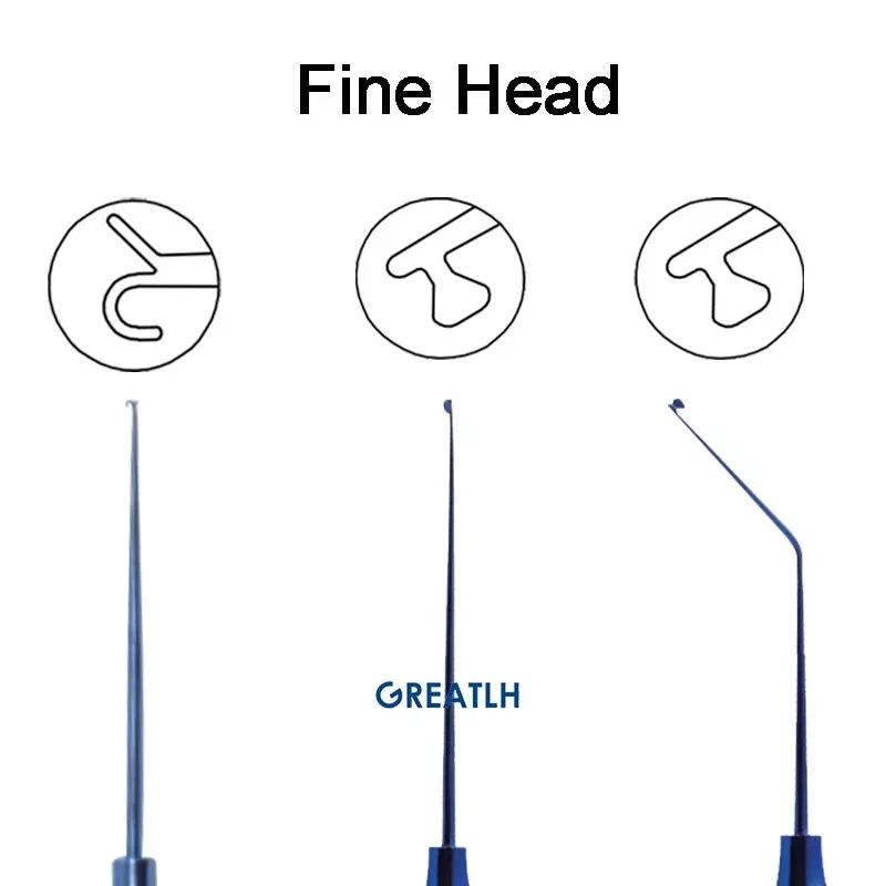 Ophthalmic Tool Lens Manipulator ICL Manipulator Titanium/Stainless Ophthalmic Surgical Instrument