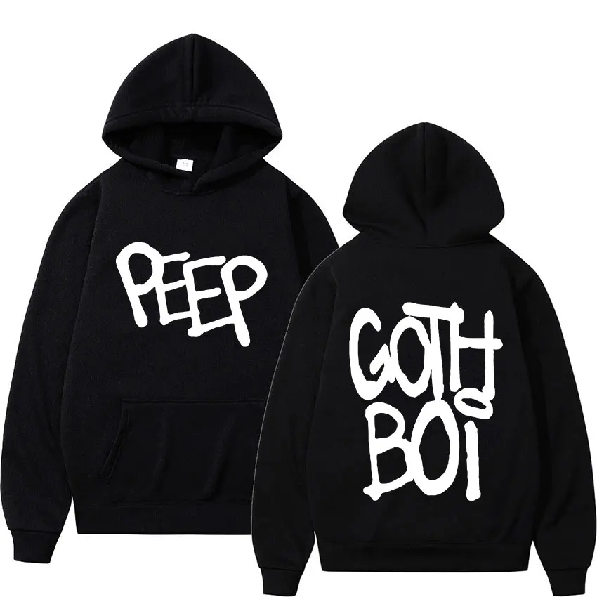 

Rapper Lil Peep Graphic Hoodie Men Women Casual Fashion Autumn/Winter Sweatshirt Hip Hop Loose Pullover Hooded Fleece Streetwear