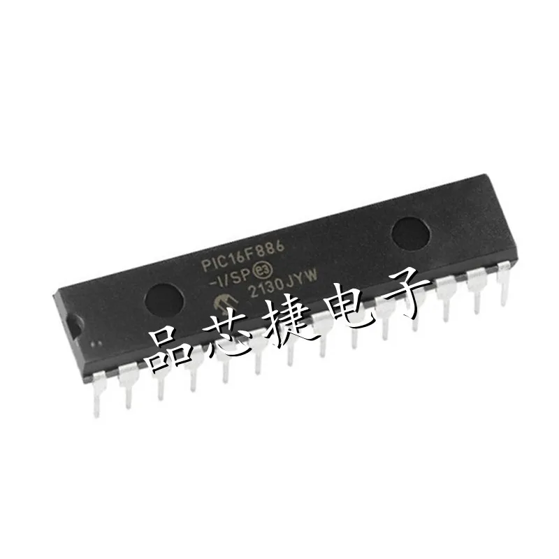 

5pcs/Lot PIC16F886-I/SP DIP-28 MCU Flash-Based, 8-Bit CMOS Microcontrollers