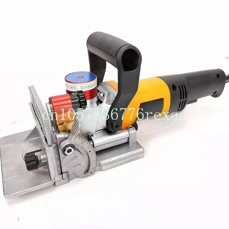 

750W Woodworking Slotting Machine Lamino Invisible Parts Slotting Machine Angle Adjustable Non-hole Splicing Slotting Machine