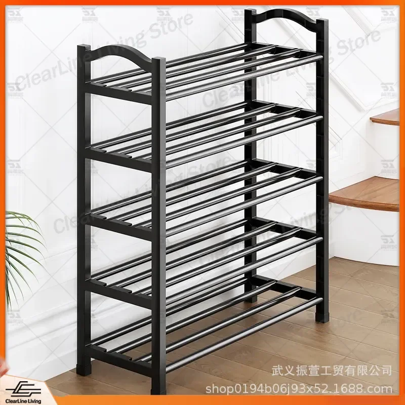 Multi-layer Shoe Rack for Household Entrance Dormitory Rental House Narrow Interior Strong Durable Dust-proof Shoe Cabinet