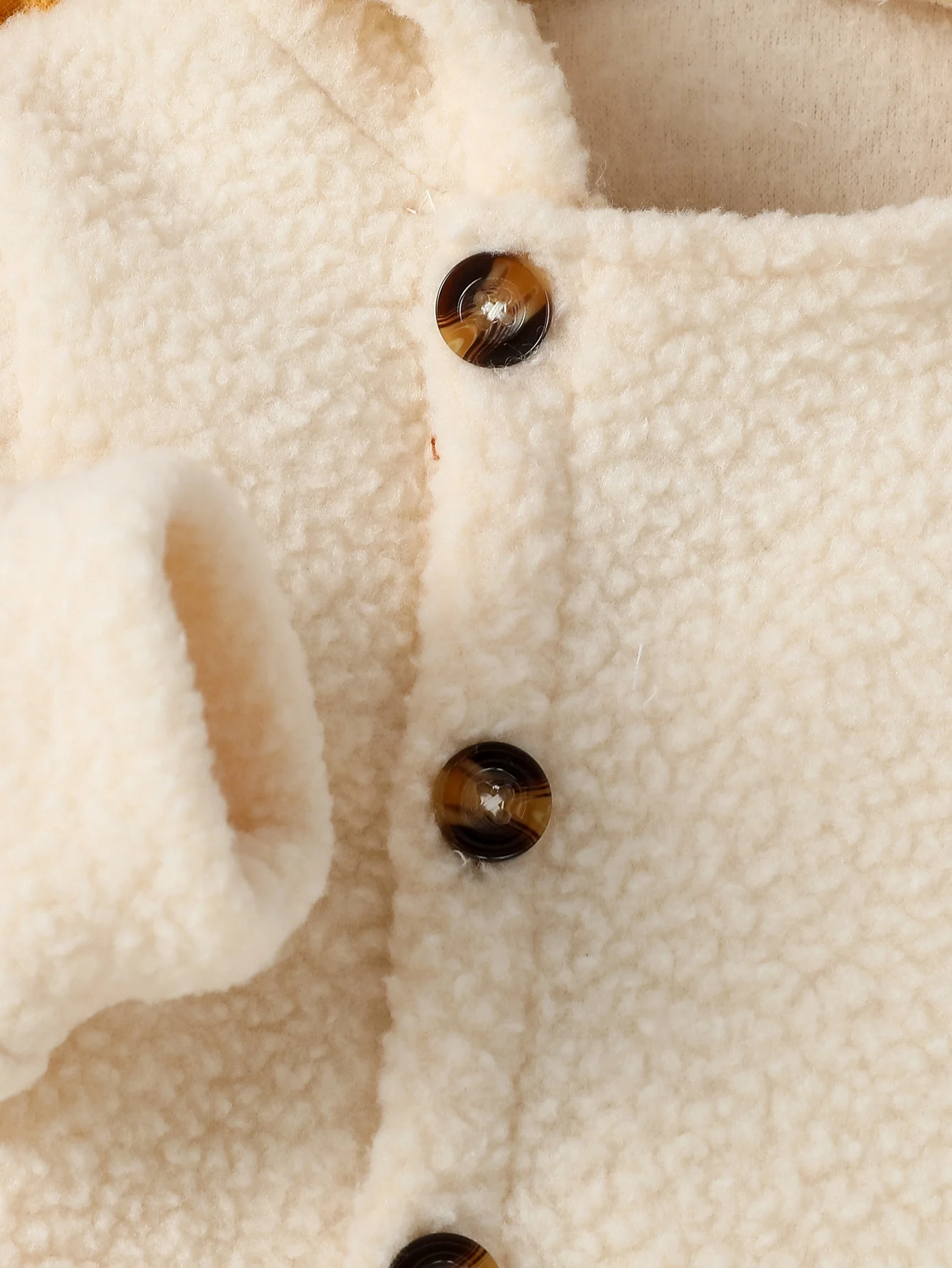 قطع جميلة الوليد طفلة الصبي الصوف بذلة الخريف الشتاء بلون طويل الأكمام كامل طول مقنعين الدافئة رومبير ل 3M-24M