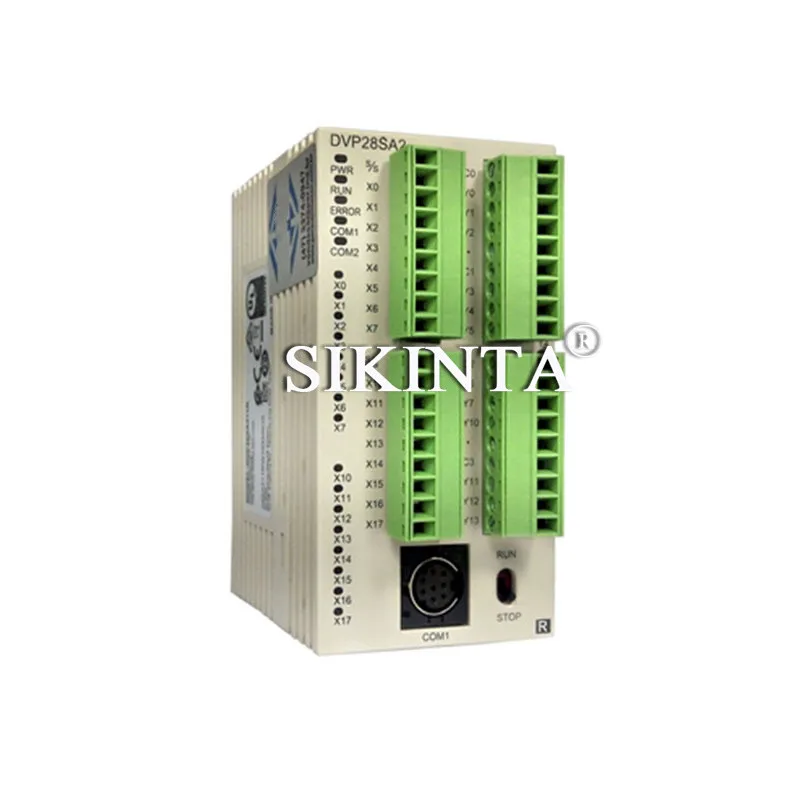 In Stock DVP-SA2 Series New PLC Module DVP28SA211R DVP28SA211T Programmable Controller CPU Module