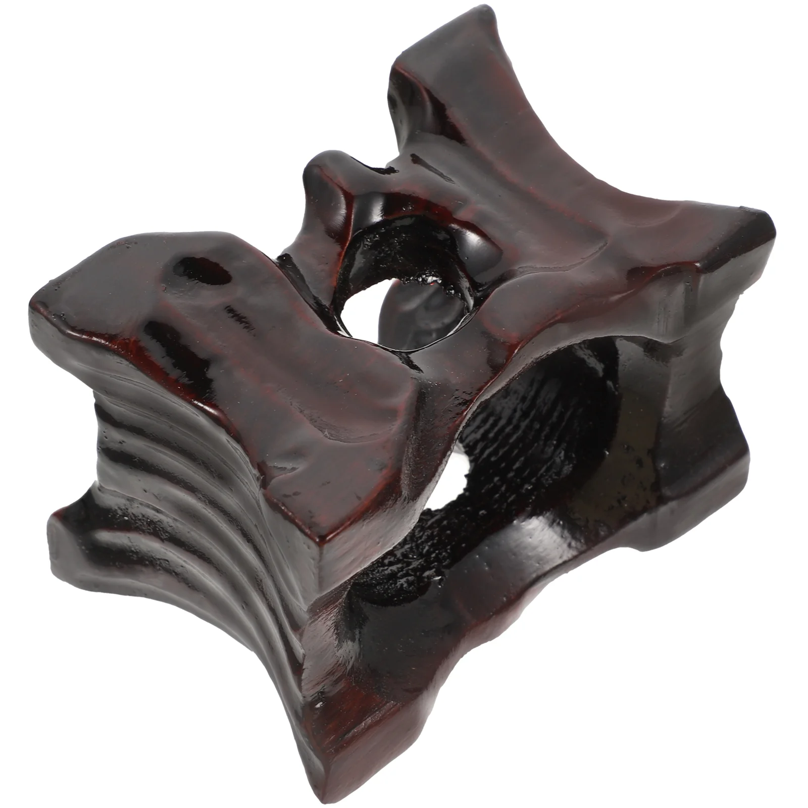 

Crystal Ball Bracket Sphere Stands for Display Golf Holder Spherical Wooden Ornament