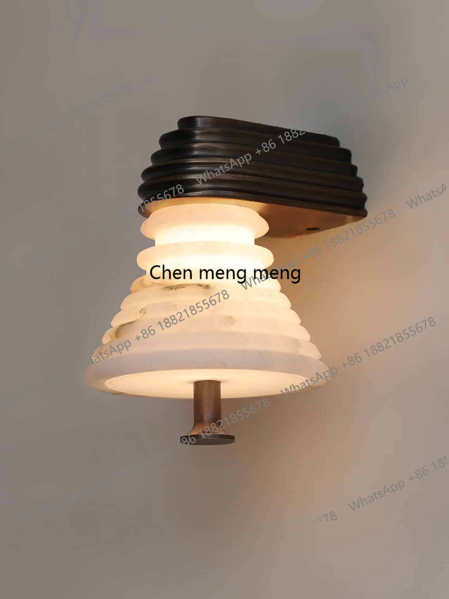 

Spanish marble wall lamp, bedroom, living room, hotel model room, entrance hall, bedside