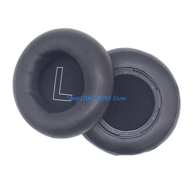 Y2gd 1 par pados para os fones ouvido Substituição couro pele ouvido Ear Pushion Sponge Earmaffs para