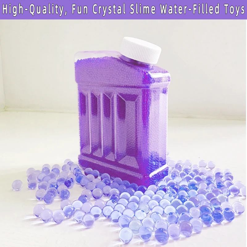 7-8mm Gel Ballen Pistool Water Kralen Refill Munitie Niet-giftige Gel Ballen Leuk gevuld Kristal slijm Speelgoed