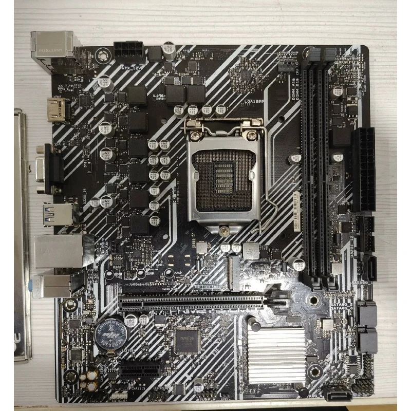 carte-mere-matx-d'occasion-pour-asus-prime-h510m-k-lga1200-h510-ddr4-m2-hdmi