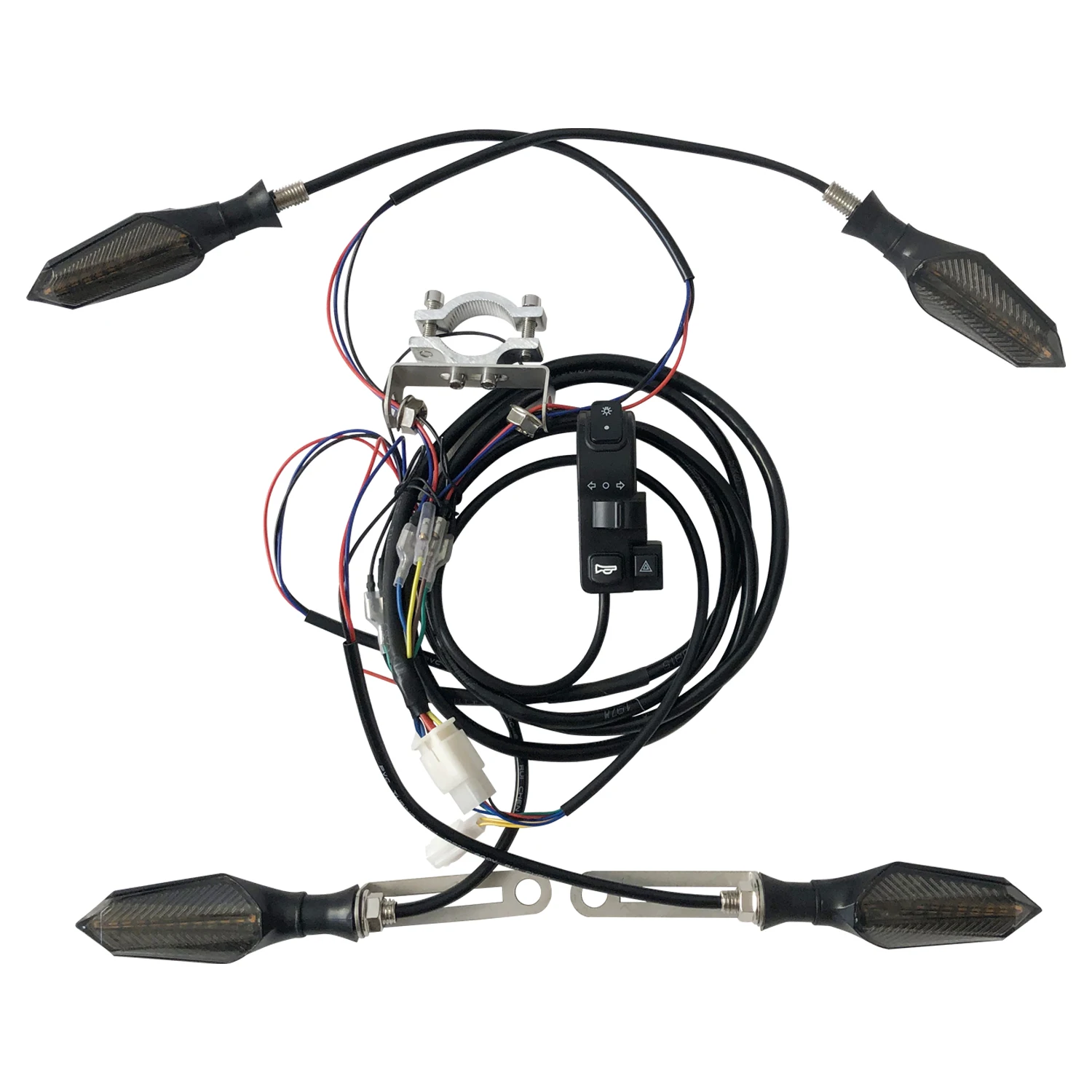 AliExpress NONE 48v 60v E Bike Scooter Turning Signal Light Motorcycle Flasher Indicator Light Blinker Trail Brake Light