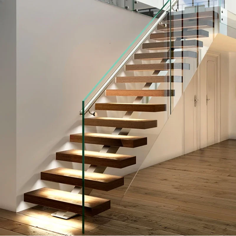 Wooden steps Stairs Handrails/Modular stairs