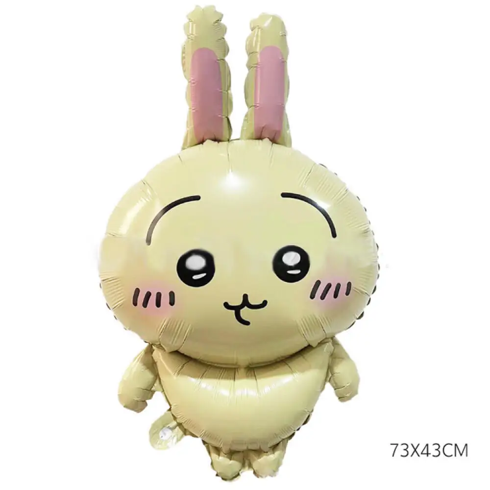 Chiikawa Cartoon Aluminum Film Balloon Hachiware Usagi Three-dimensional Modeling Balloon Toy Cartoon Anime Toy Balloons Gifts