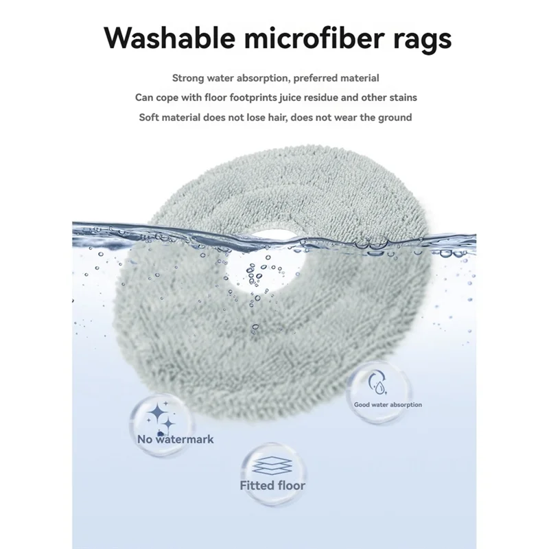 -ESTR pour Dreame S50 Pro/S50 Ultra /Mova P60 pièces d'aspirateur brosse latérale principale filtres sacs à poussière tampons de vadrouille pièces de rechange