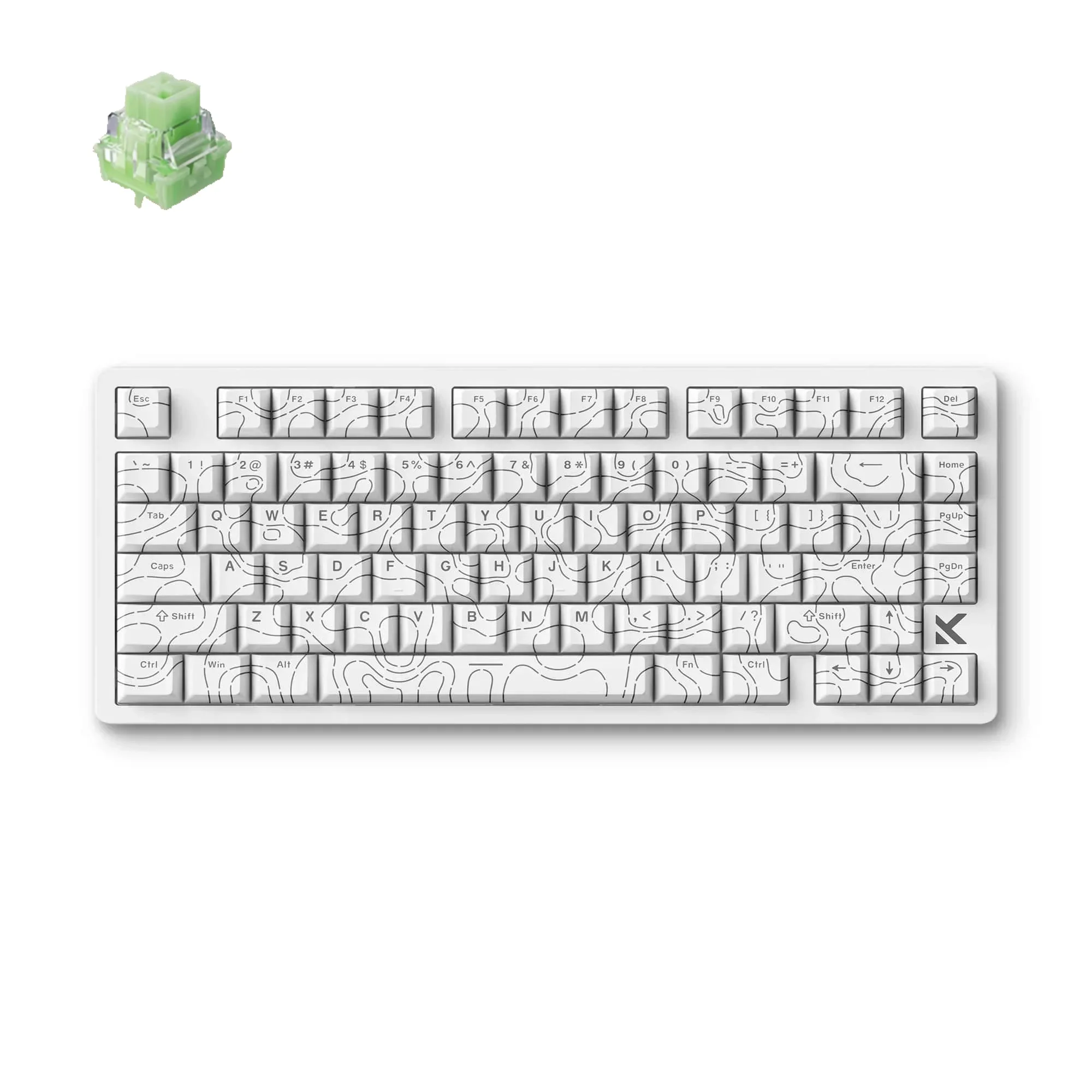 MCHOSE Jet 75 Snap Tap 0.1ms Latency 8kHz Polling Rate Magnetic Switch Gaming Keyboard Hall Effect Hot-Swappable Customized RGB