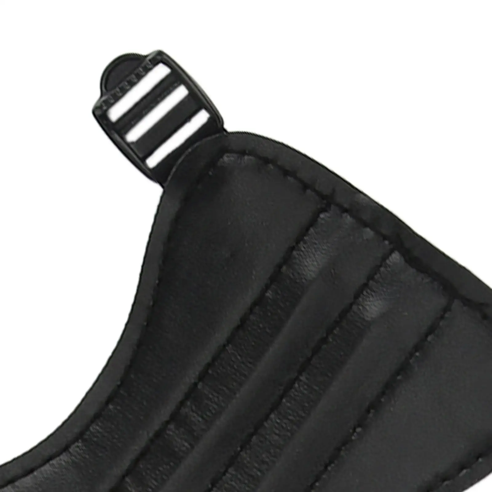 Shooting Arm Protector Black Archery Forearm Guard PU Leather Adjustable Strap for target Practice
