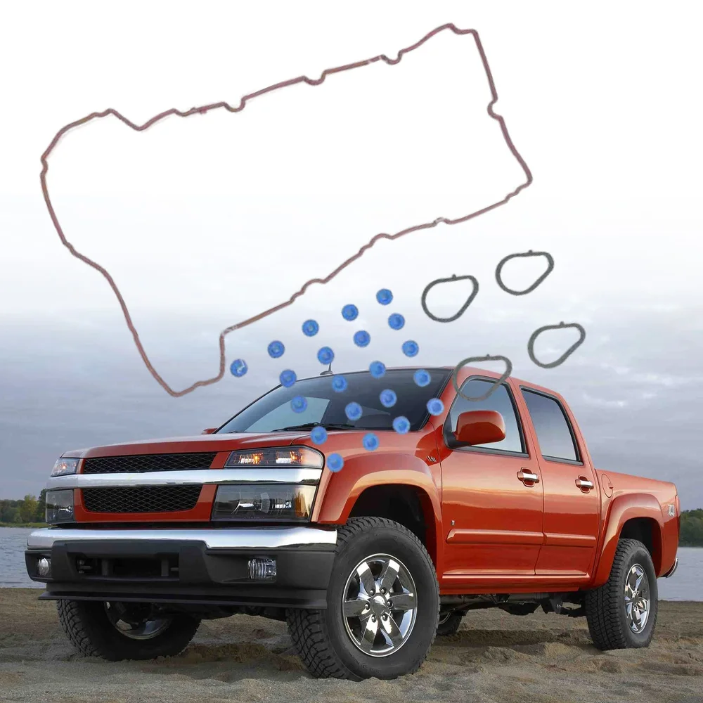 

Valve Cover Gasket Set For Chevrolet Colorado 2.9l 178cid l4 DOHC 2007-2012 VS50659 89018221 151075301 VS25642 VS50738R