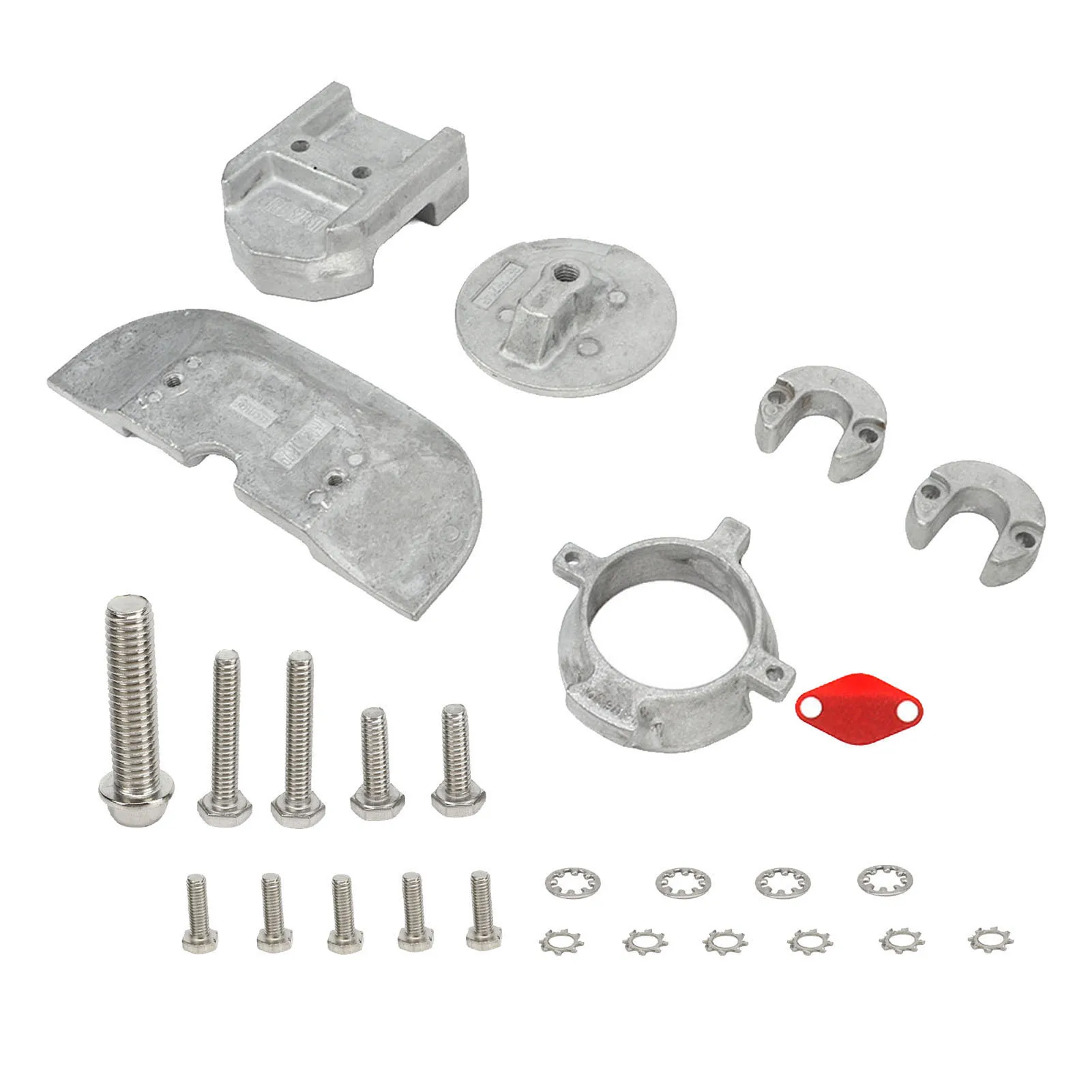 Aluminium Anode Kit 888756Q01 High Strength Rustproof for Mercruiser Alpha 1 Generation 2 Sterndrives