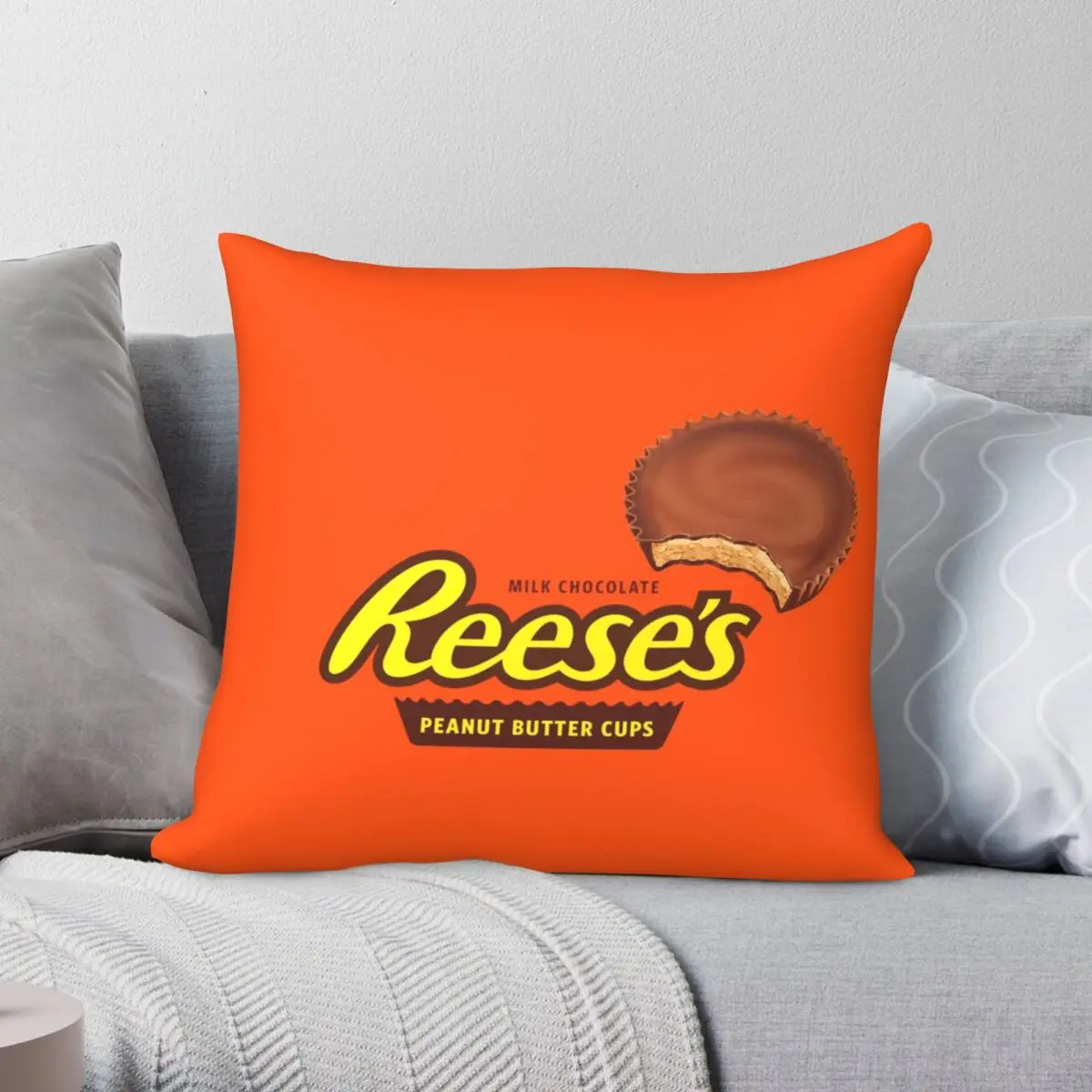 

Love Your Body With The Reeses 918 Square Pillowcase Polyester Linen Velvet Printed Decor Throw Pillow Case Bed Cushion Cover