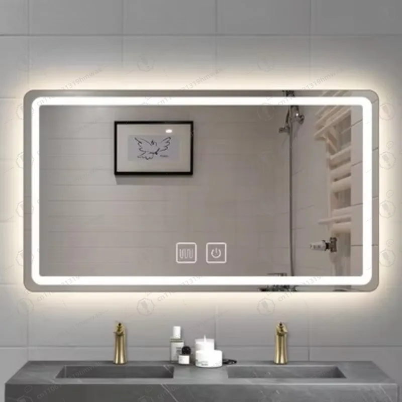 smart-mirror-led-luminous-light-bathroom-mirror-bathroom-mirror-touch-defogging-multi-function-bathroom-mirror