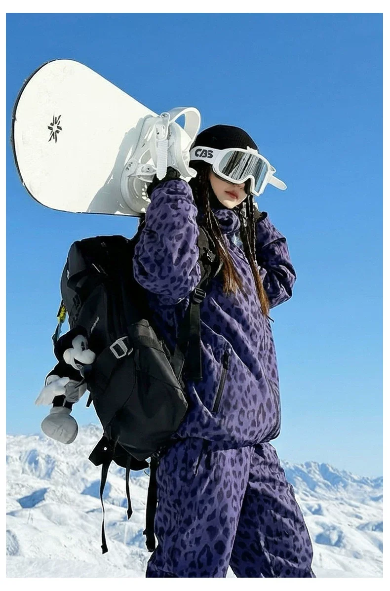 2026 John Snow Skianzug für Damen und Herren, Wasserdicht, Winddicht, Warm, Vollständig Gummiversiegelt, Neuer Ski-Oberteil – Detail 30