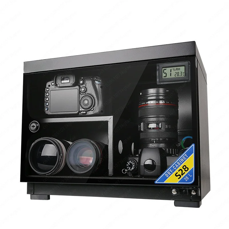 28L moisture-proof box, DSLR camera lens photography equipment cabinet, stamp collector, household electronic drying box
