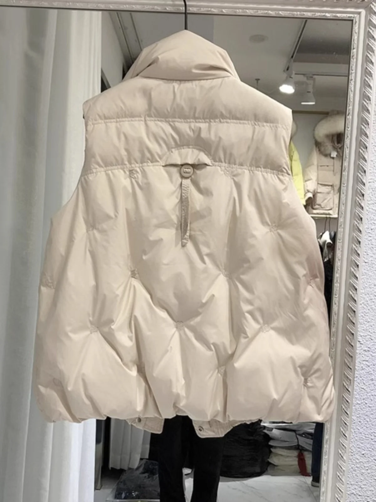 

Модный женский хлопковый жилет с морским пухом, осень-зима 2022, новый Sle, большой дизайн, верхняя одежда Jaet