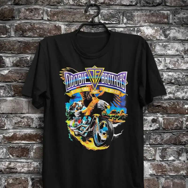 

27 Years On The Road Tom Johnston Patrick Simmons Doobie Brothers T Shirt