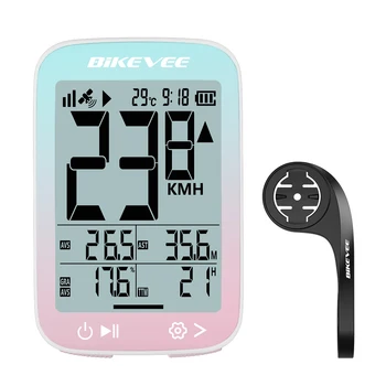 Bike Computer Wireless GPS Bicycle Odometer MPH KM/H Bike Speedometer Cycling Odometer…