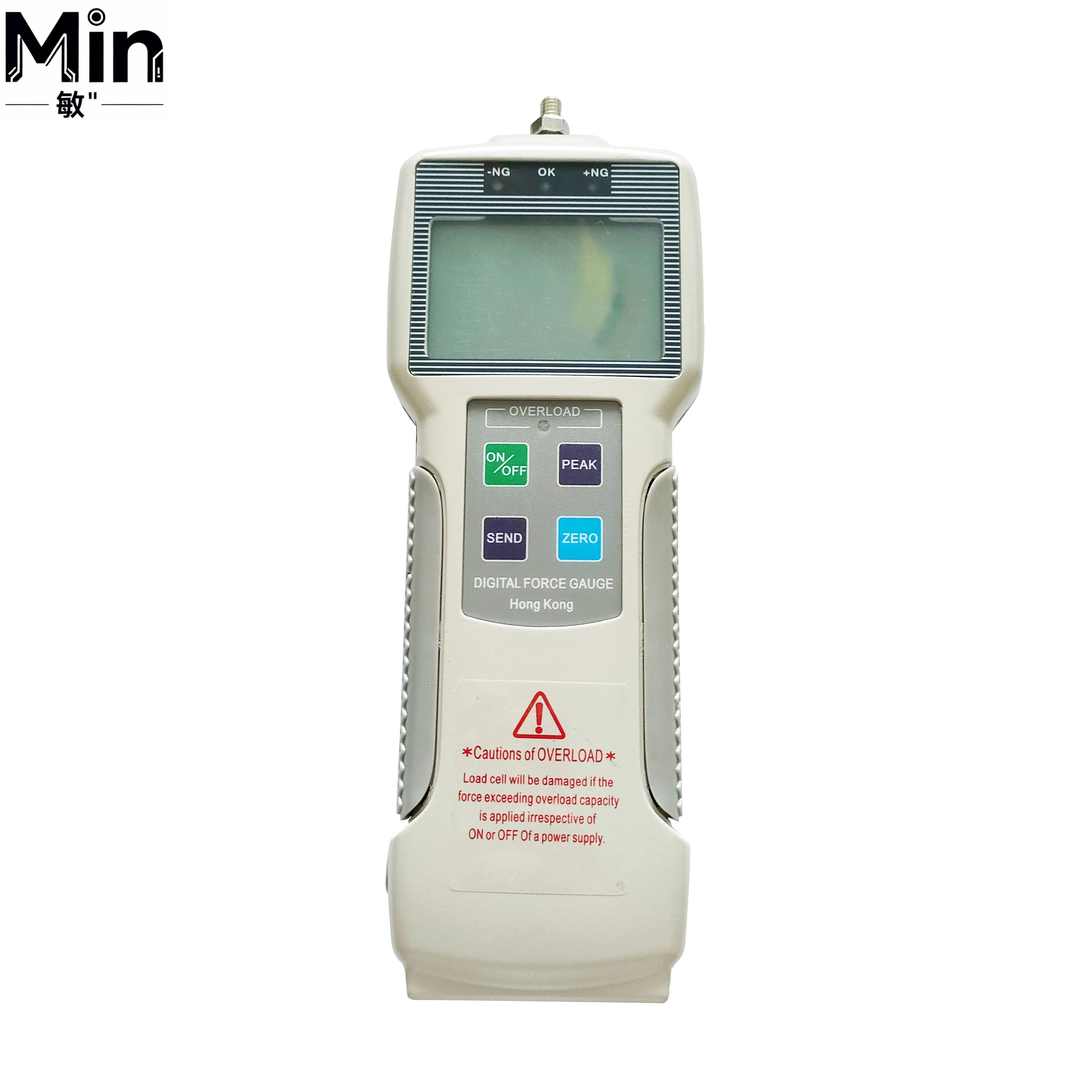 Portable Digital Display Push Pull Force Gauge Precision Force Meter for Lab Hardware Force Testing