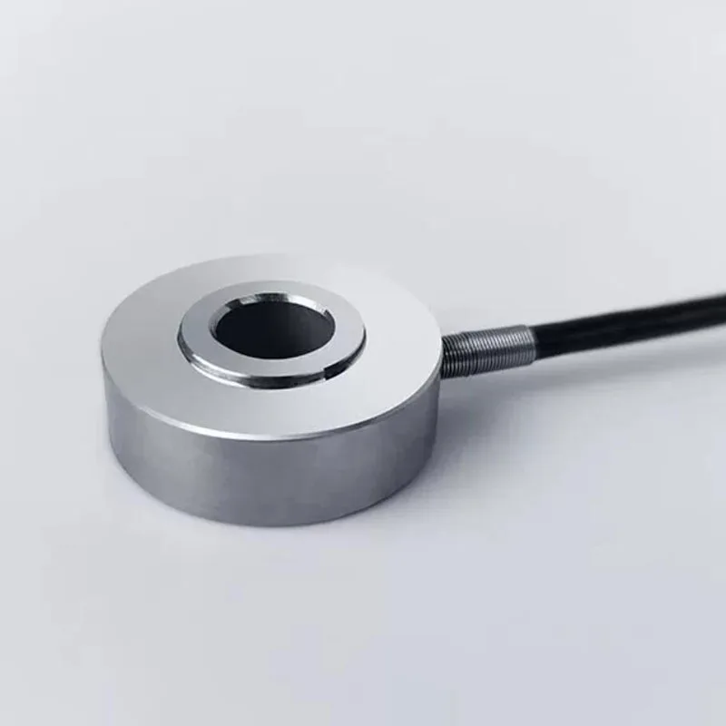 Through-Hole Bolt Ring Load Cell Sensor 0-1T Pre-Tightening Force Pressure Measurement Sensor