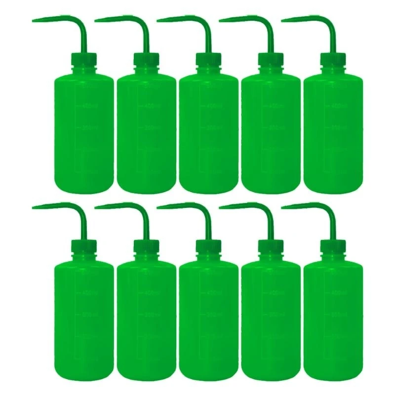40JD 10pcs 500ml Tattooing Wash Bottle Water Squeeze Diffuser Bottles For Easy Identification Applications