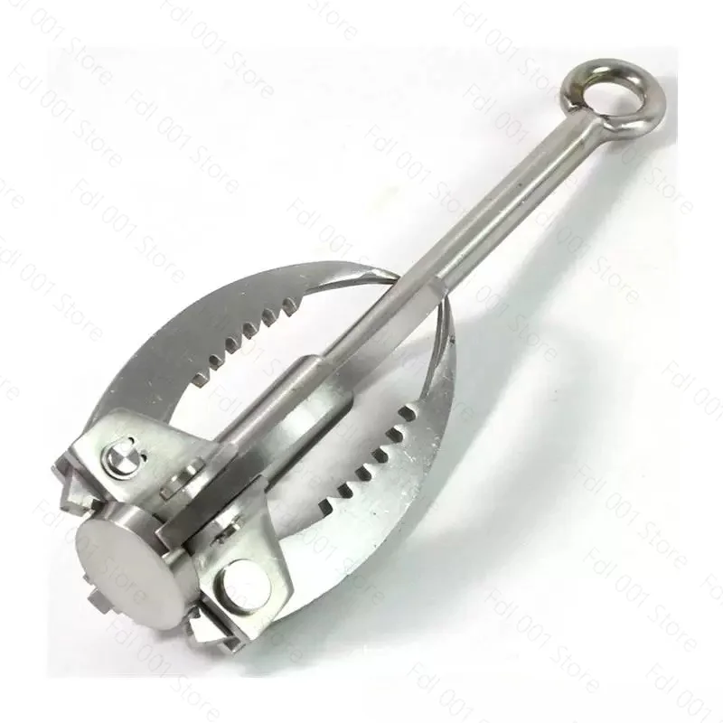 Outdoor Survival Stainless Steel Large Four-Tooth Flying Tiger Claw Wild  Mountaineering Hook, Climbing Claw, Flying Tiger Claw