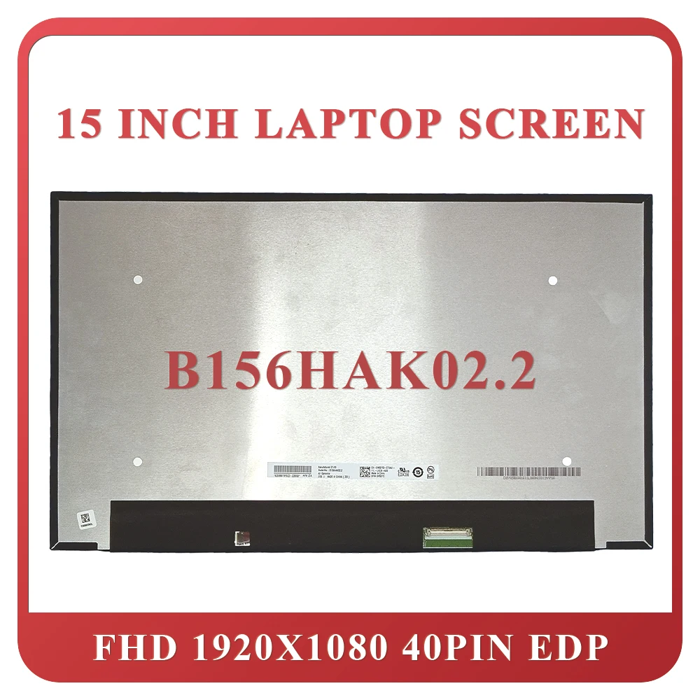 

LCD Screen Replacement for Dell Latitude 5520 FHD 1920X1080P LED Touch Display IPS 30Pin eDP Matrix Replacement