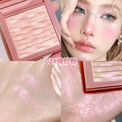 Romantic Highlighter Palette Bronzer Contouring Highlight Powder Makeup Face Shimmer Shine High Lighter Iluminador Maquillaje