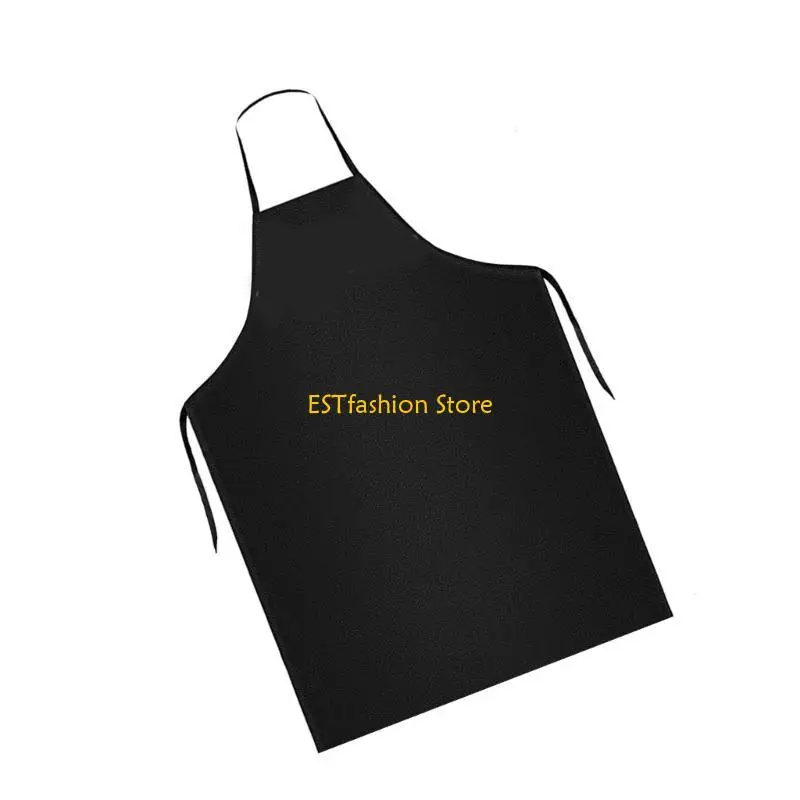 Y5GC Waterproofs Apron Long Grilling Apron Heavy Duty Work Apron,Artificial Leather Apron for Chefs,Butcher,Cleaning