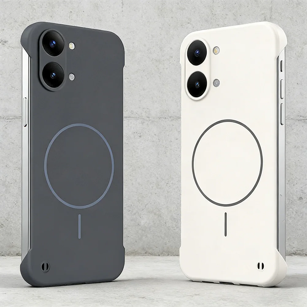 Slim Bezel-less Skin Feel Thin Magnetic Ring Case For Poco X8 Pro Max POCO F8 Ultra M8 F7 Pro X7 Pro F6 F5 Protect Cover